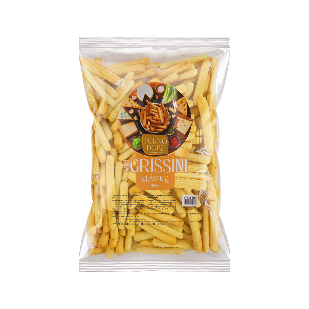 Mini Grissinos Clássicos 300g