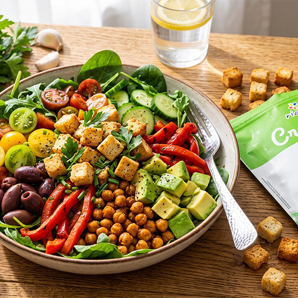 Croutons Alho e Ervas Finas VEGAN - 120g
