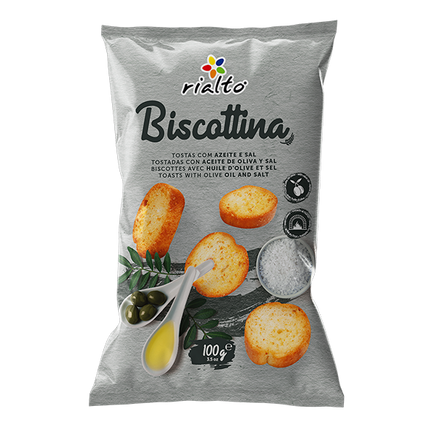 Biscottina Azeite/Sal 100g