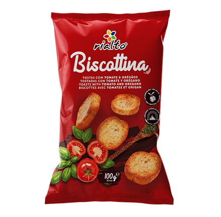 Biscottina Tomate/Orégãos 100g