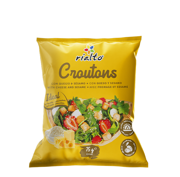 Croutons Rialto Queijo/Sésamo 75g