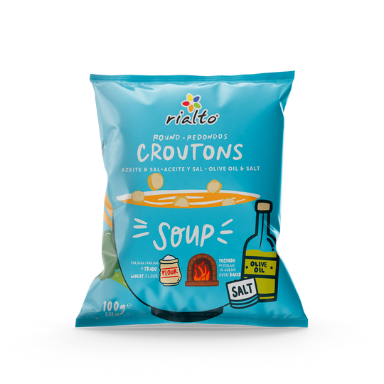 Croutons Redondos Azeite e Sal 100g
