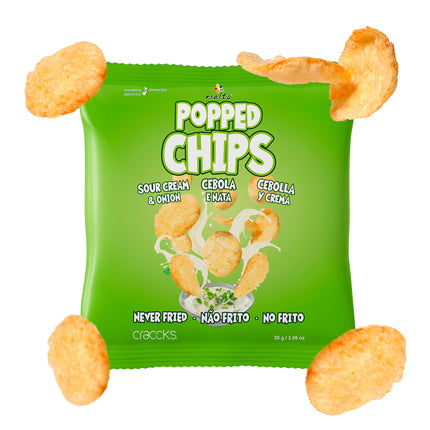 Popped Snacks Sour Cream 30g