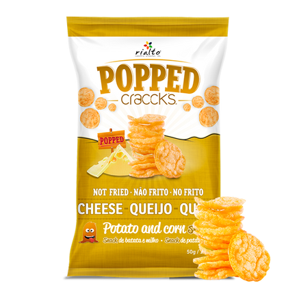 Popped Snacks Queijo 50g